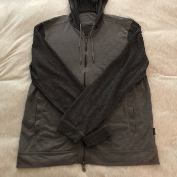 Grey John Varvatos zip up hoodie - Picture 2 of 6